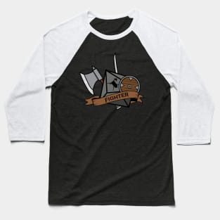 Fighter Class (Dungeons and Dragons) Baseball T-Shirt